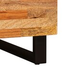 vidaXL Table basse Marron 100 x 54 x 40 cm Bois de mangue massif