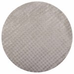 vidaXL Tapis de surface Rond HUARTE Sable Ø 200 CM Polyester