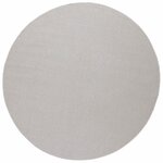vidaXL Tapis de surface Rond HUARTE Crème Ø 120 CM Polyester