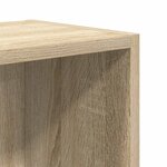 vidaXL Bibliothèque chêne sonoma 31x24x52 cm bois d'ingénierie