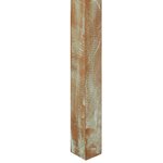 vidaXL Table à manger 82x80x76 cm Bois de récupération massif