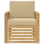 vidaXL 2 Pièce Ensemble de canapés d'extérieur Polyester