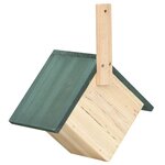 vidaXL Nichoirs 4 Pièces 24x16x30 cm Bois de sapin