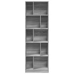 vidaXL Bibliothèque sonoma gris 57x28 5x174 cm bois d'ingénierie