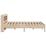 vidaXL Cadre de lit sans matelas 160x200 cm bois massif de pin