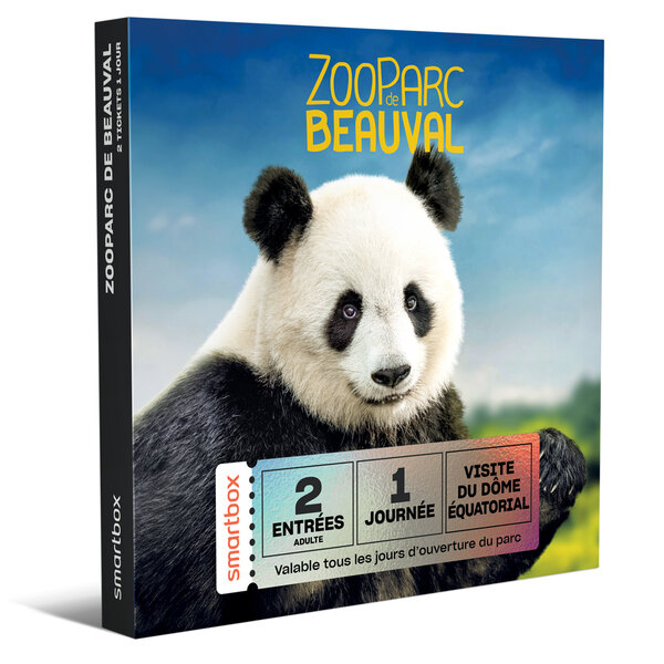 SMARTBOX - Coffret Cadeau Une journée au ZooParc de Beauval en 2026 pour 2 personnes - Multi-thèmes