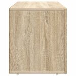 vidaXL Meuble TV Chêne Sonoma 100 x 35 x 40 cm Bois d'ingénierie