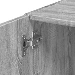 vidaXL Armoire murale sonoma gris 50x42 5x40 cm bois d'ingénierie