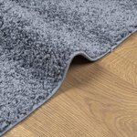vidaXL Tapis shaggy PAMPLONA poils longs moderne bleu 200x280 cm