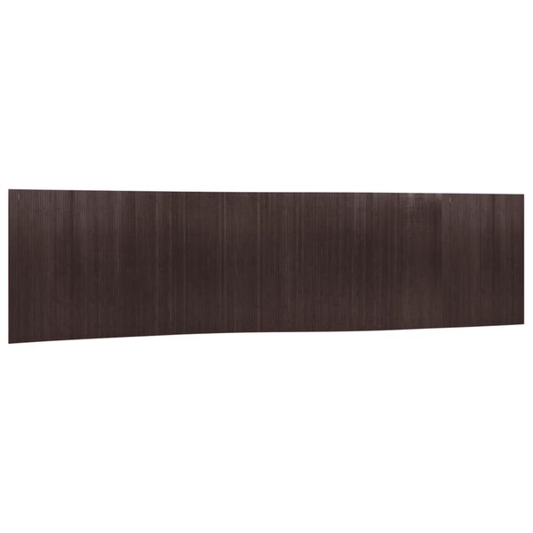 vidaXL Cloison de séparation marron foncé 165x800 cm bambou