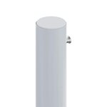 vidaXL Auvent latéral rétractable Crème 180x600 cm