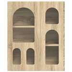 vidaXL Armoire suspendue avec étagère Chêne Sonoma 59 x 20 x 71 5 cm