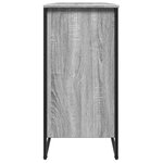 vidaXL Armoire à chaussures sonoma gris 80x38x78 cm bois d'ingénierie