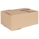 vidaXL Boîte Pliable 50 Pièces Naturel 35 x 24 x 15 cm Carton