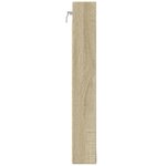 vidaXL Armoire à vitrine chêne sonoma 100x8 5x58 cm bois d'ingénierie