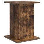 vidaXL Support de Plante Chêne fumé 30 5 x 30 x 43 cm