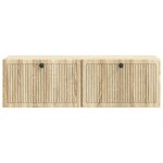 vidaXL Meuble TV mural Chêne Sonoma 98 x 31 x 30 cm Bois d'ingénierie