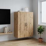 vidaXL Armoire Murale 66 x 34 5 x 90 cm Bois d'ingénierie