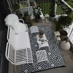 Esschert Design Tapis d'extérieur 120x186 cm Graphique OC12