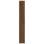 vidaXL Armoire Chêne marron 55 x 25 x 189 cm Bois d'ingénierie