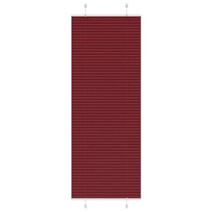 vidaXL Store plissé rouge bordeaux 75x200 cm largeur du tissu 74 4 cm