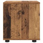 vidaXL Cabinet de salle de bain Bois Ancien 40 5 x 40 x 44 cm