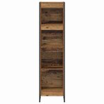 vidaXL Bibliothèque Bois Ancien 80 x 30 x 155 cm Bois d'ingénierie