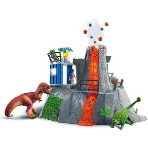 Schleich 42564 - Dinosaurs Expédition au grand Volcan