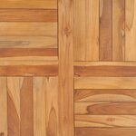 vidaXL Dessus de table Bois de teck solide 70x70x2 5 cm