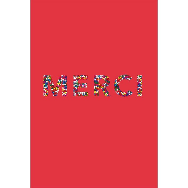 Carte merci perles multi couleurs - draeger paris