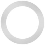 vidaXL adapté pour anneau d'arbre plat Argent Ø90 / 120 cm