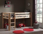 PINO  Lit Compact Pin Massif Naturel 209 x 105 x 114 cm