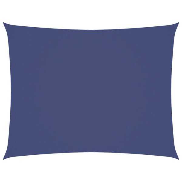 vidaXL Voile de parasol tissu oxford rectangulaire 2x3 5 m bleu