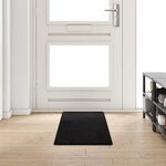 vidaXL Tapis Couloir Noir 50 x 200 cm