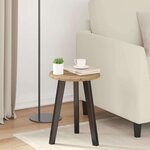 vidaXL Plateau de table chêne artisanal 30 x 30 x 1.5 cm