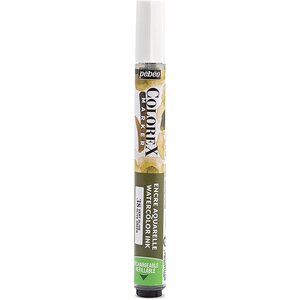 Marqueur encre colorex vert olive pébéo