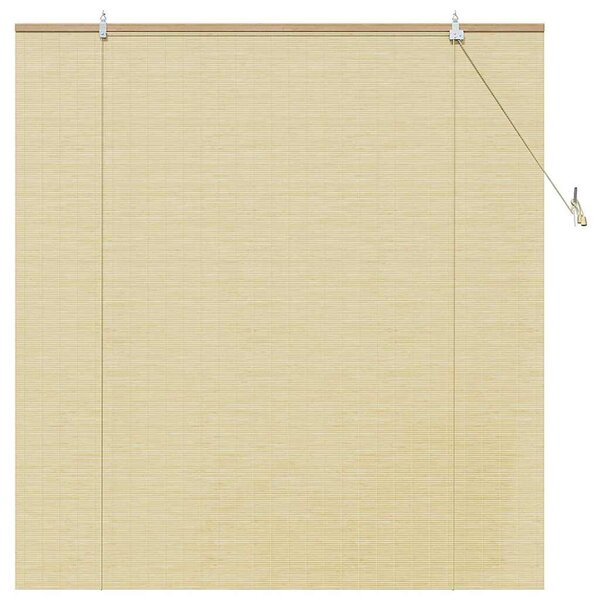 vidaXL Stores et Rideaux de fenêtre Autre Naturel Bambou