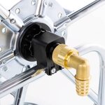 vidaXL Chariot d'enrouleur pour tuyau de 80 m 3/4" acier