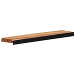 vidaXL Étagères murales 2 Pièces 60x20x3 5 cm bois massif d'acacia