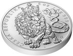 Monnaie CZECH LION 5 Oz Argent 10$ Niue 2026 (PRÉCOMMANDE)
