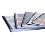 Boite 25 reliures spirales plastique 10mm - exacompta