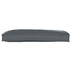 vidaXL Coussin de Palette pour banc Anthracite 100x40x8 cm Tissu Oxford