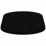 vidaXL Dessus de table 80x40x2 cm bois de chêne massif ovale