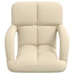 vidaXL Chaise de sol réglable avec accoudoir