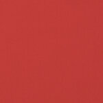 vidaXL Coussins de chaise à dossier haut lot de 4 rouge tissu oxford