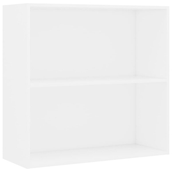 vidaXL Bibliothèque blanc 80x30x76 5 cm bois d'ingénierie