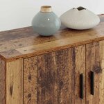 vidaXL Ensemble de meuble TV mural 3 Pièces Bois Ancien 80 x 34 5 x 40 cm