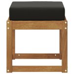 vidaXL Banc de jardin Bois d'Acacia Massif Naturel