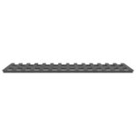 vidaXL Cadre de lit sans matelas gris 120x200 cm bois de pin massif