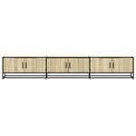 vidaXL Meuble TV chêne sonoma 240x35x41 cm bois d'ingénierie